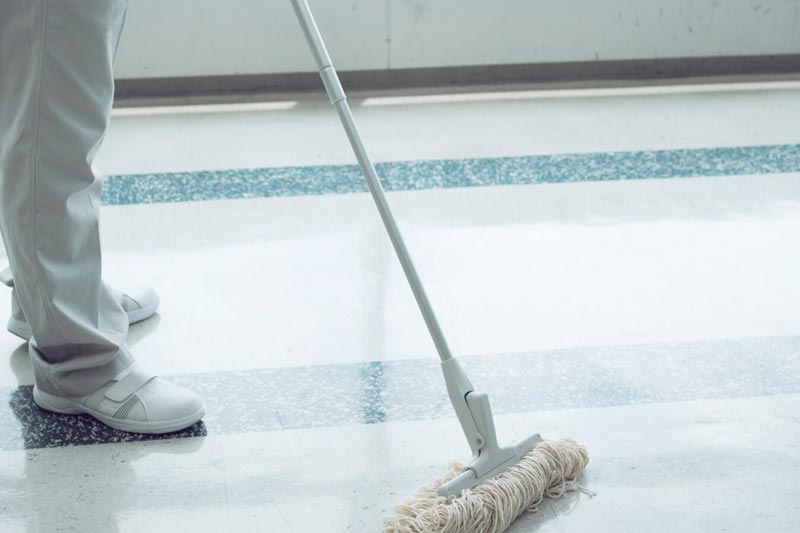 画像：教育が行き届いた作業員